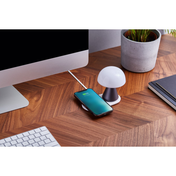 Chargeur publicitaire 2 en 1 slim 2x5W dual wireless charger