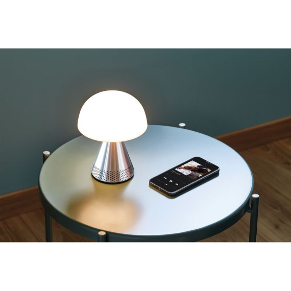 Grande lampe publicitaire audio DEL portative