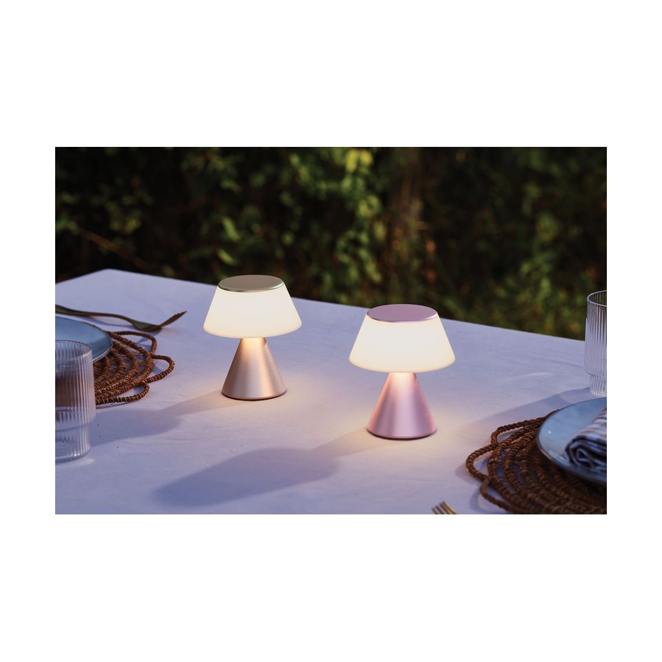 Lampe publicitaire LED portative avec fonction de synchronisation exclusive des ampoules mutliples