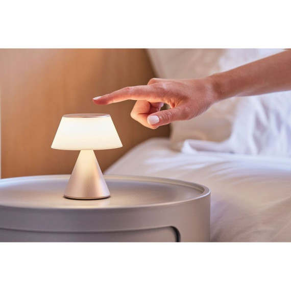 Lampe publicitaire LED portative avec fonction de synchronisation exclusive des ampoules mutliples