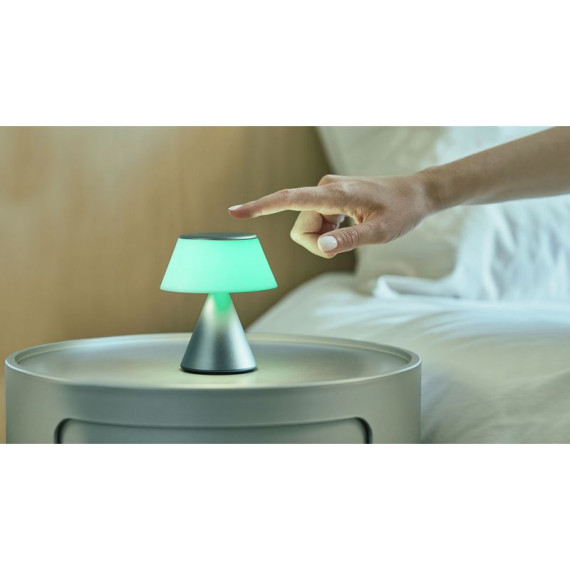 Lampe publicitaire LED portative avec fonction de synchronisation exclusive des ampoules mutliples