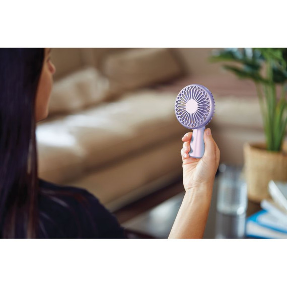 Mini ventilateur publicitaire portatif avec charge sans fil