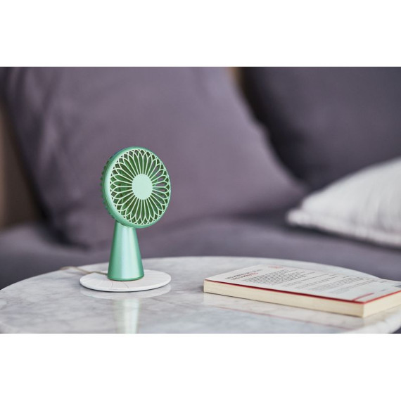 Mini ventilateur publicitaire portatif avec charge sans fil