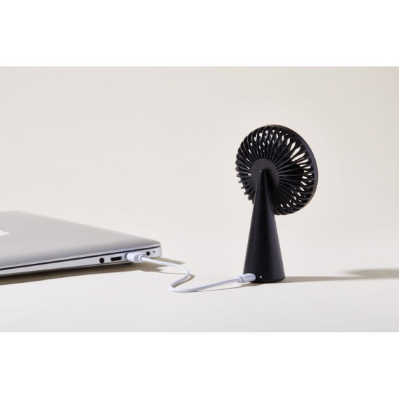 Mini ventilateur publicitaire portatif avec charge sans fil