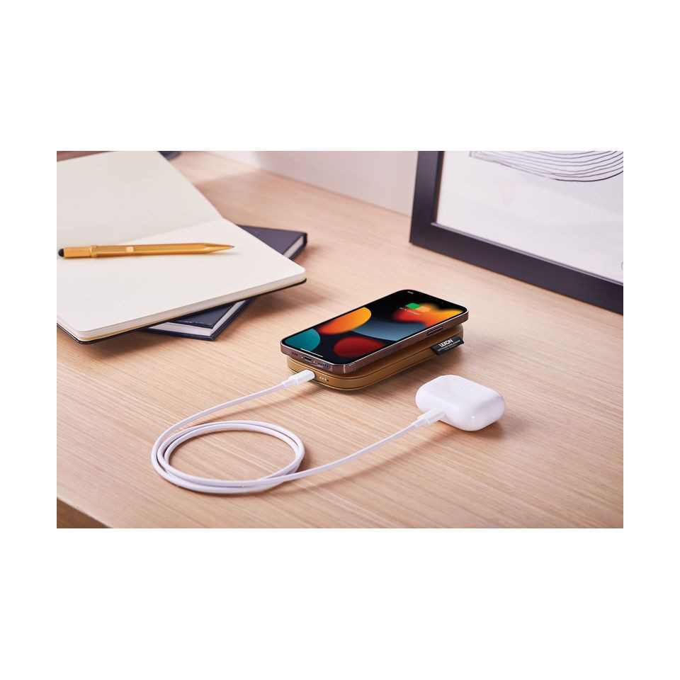 Batterie publicitaire de 10 000 mAh avec chargeur sans fil 10W