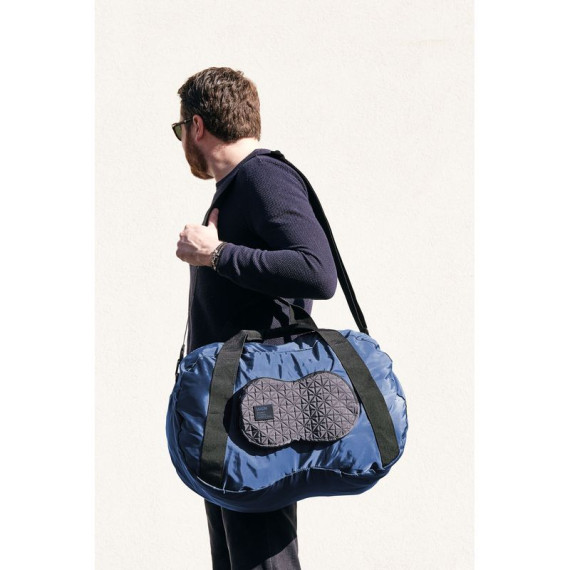 Sac publicitaire de voyage repliable en pochette compacte Capacité : 54 L