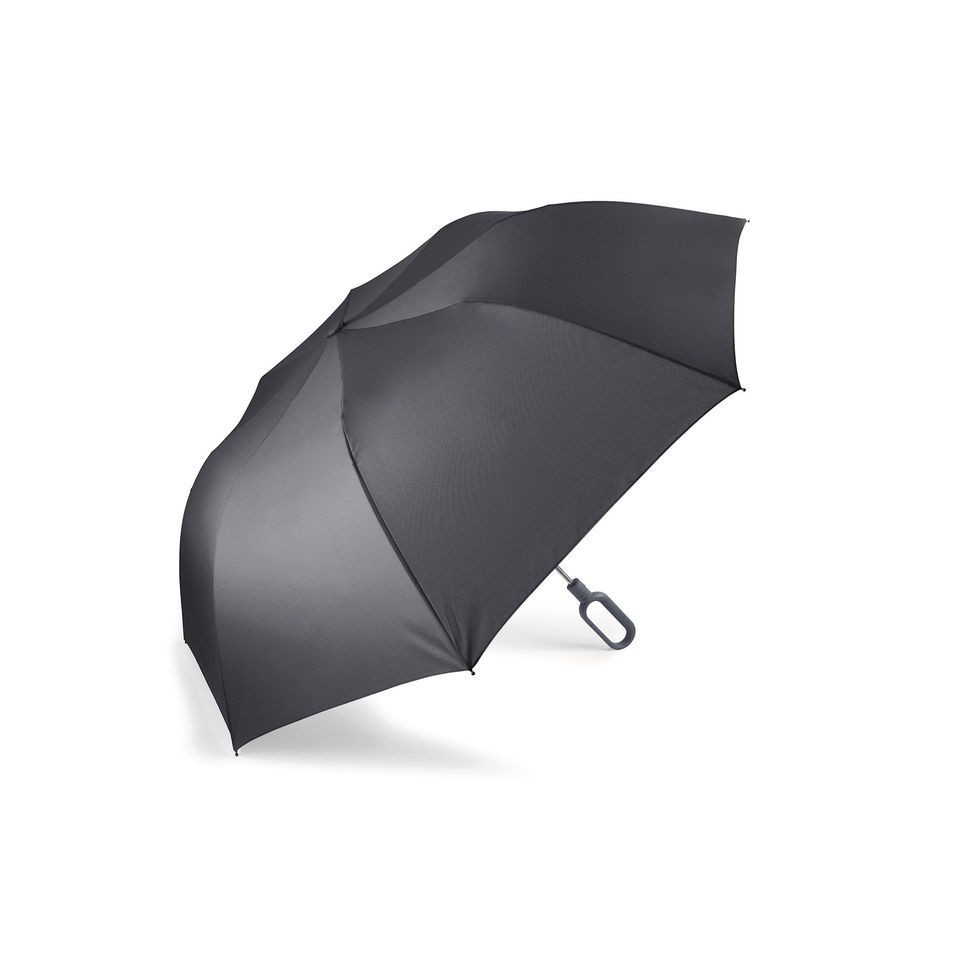 Parapluie publicitaire pliable 2 sections