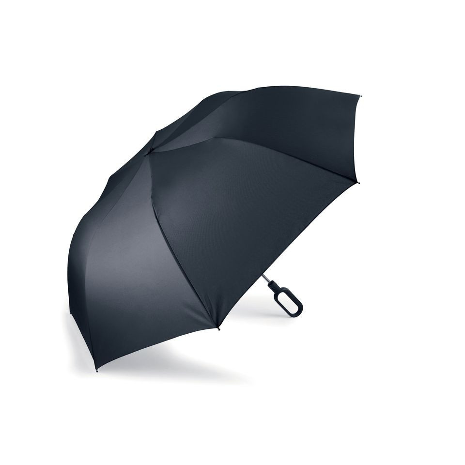 Parapluie publicitaire pliable 2 sections