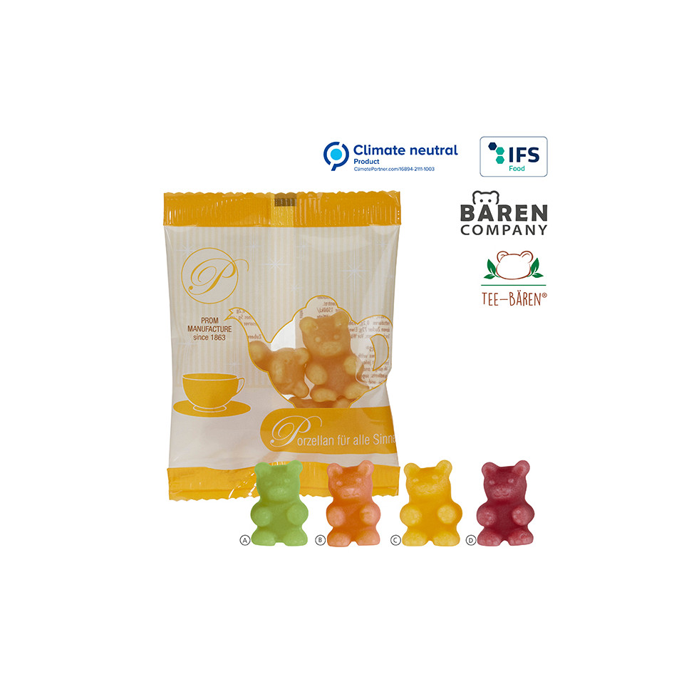 Oursons-Tisane® publicitaire en sachet