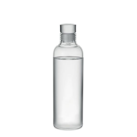 Bouteille en verre borosilicate personnalisable bouchon en verre anti fuite 500ml