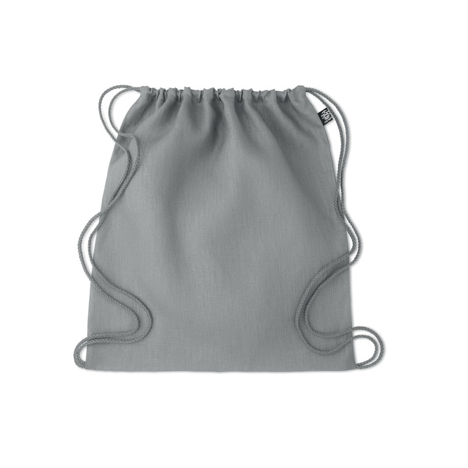 Sac à cordon personnalisable en tissu 100 % Chanvre 200gr/m²