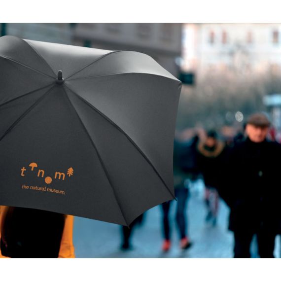 Parapluie carré personnalisablede 27 pouces ouverture et fermeture automatique