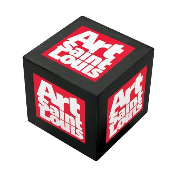 Cube anti-stress personnalisable grand format 50 mm