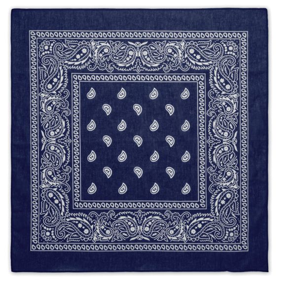 foulard multifonction de forme carré en coton personnalisable