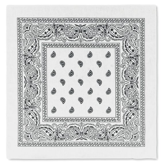 foulard multifonction de forme carré en coton personnalisable