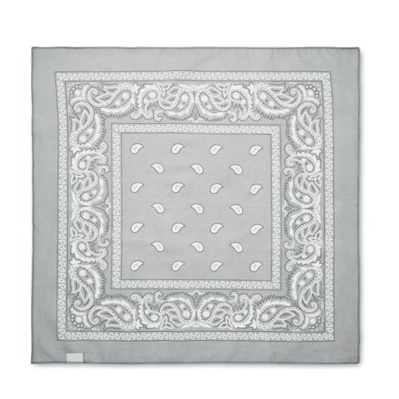 foulard multifonction de forme carré en coton personnalisable