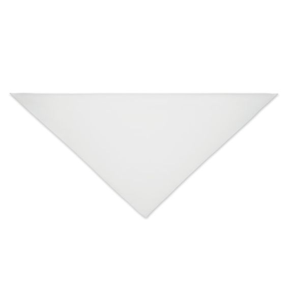 Foulard multifonction en triangle en poly coton personnalisable