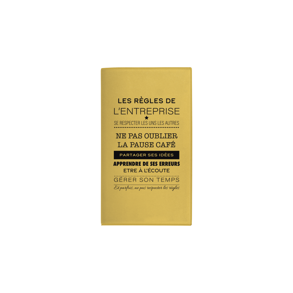 Agendas de poche personnalisables fabriqués en France quinzainier Express 