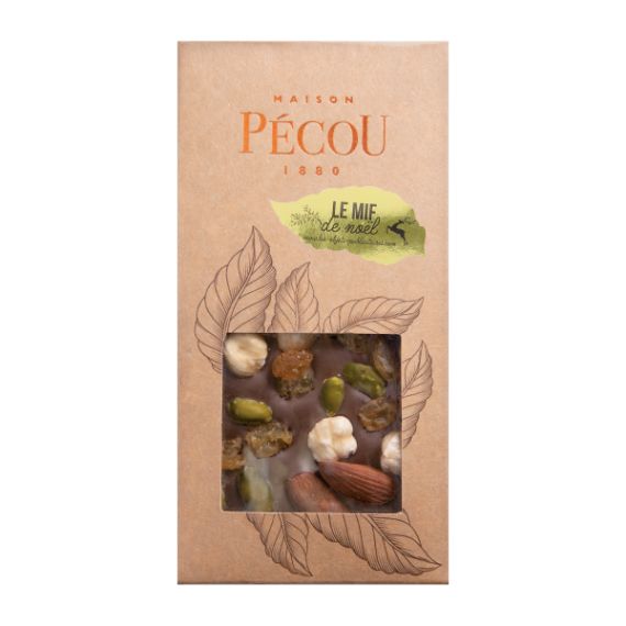 Tablette de chocolat publicitaire noir 71% bio 90 g - Cadoétik