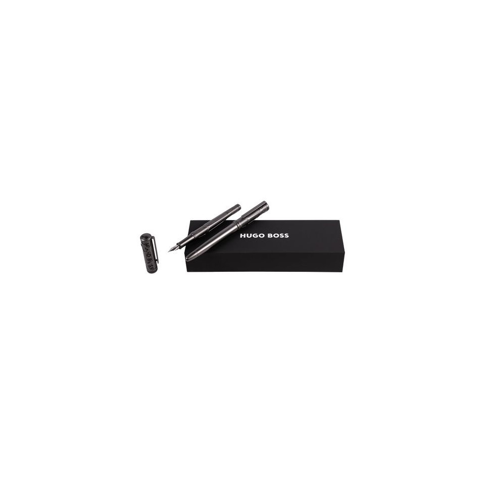 Parure publicitaire Craft stylo roller et stylo plume HUGO BOSS