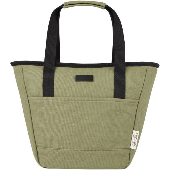 Sac-repas publicitaire isotherme Joey de 6 L en toile recyclée GRS pour 9 canettes