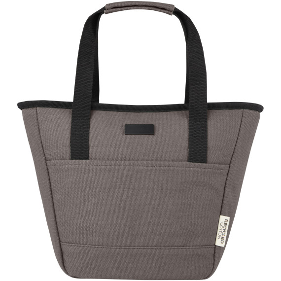 Sac-repas publicitaire isotherme Joey de 6 L en toile recyclée GRS pour 9 canettes