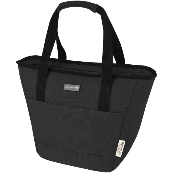 Sac-repas publicitaire isotherme Joey de 6 L en toile recyclée GRS pour 9 canettes