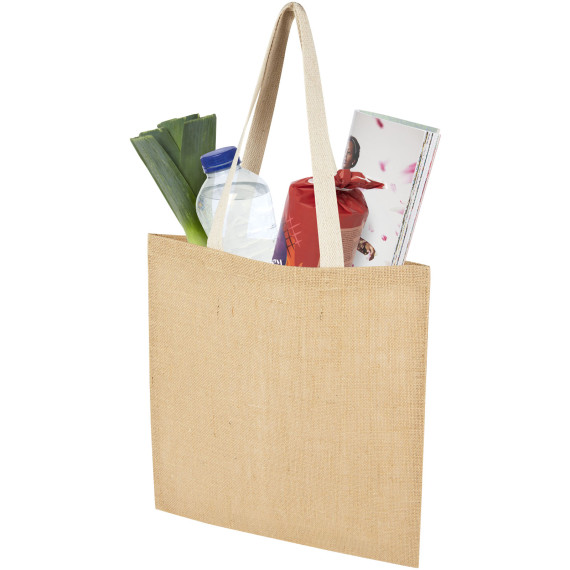 Sac publicitaire shopping Juta de 7 L en jute 300 g/m²