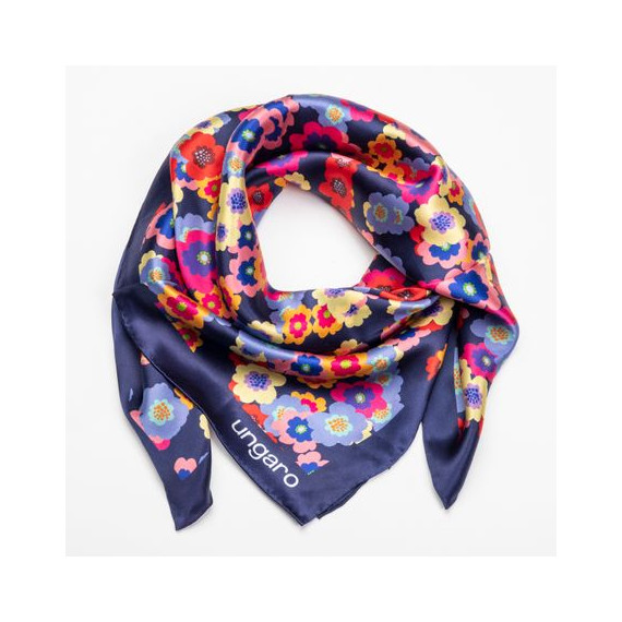 Foulard publicitaire soie Chiara Ungaro