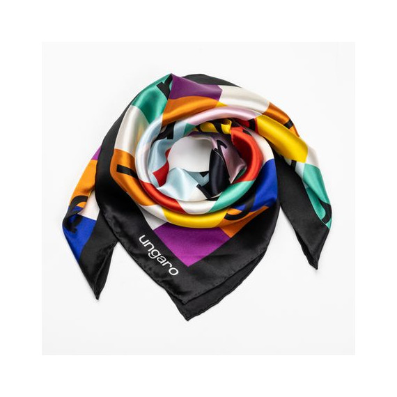 Foulard publicitaire soie Ada Ungaro