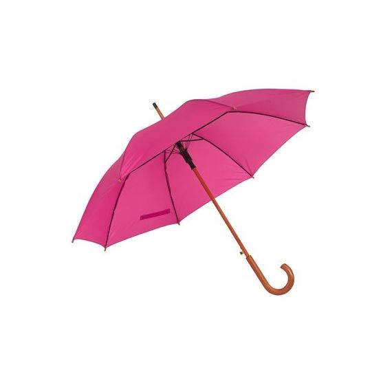 Parapluie publicitaire rose personnalisable automatique103 cm