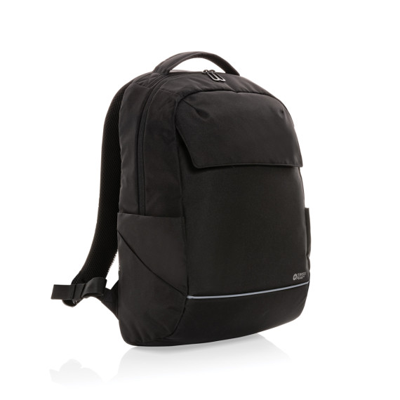 Sac publicitaire à dos ordinateur 15.6" Swiss Peak Brooke en rPET AWARE™