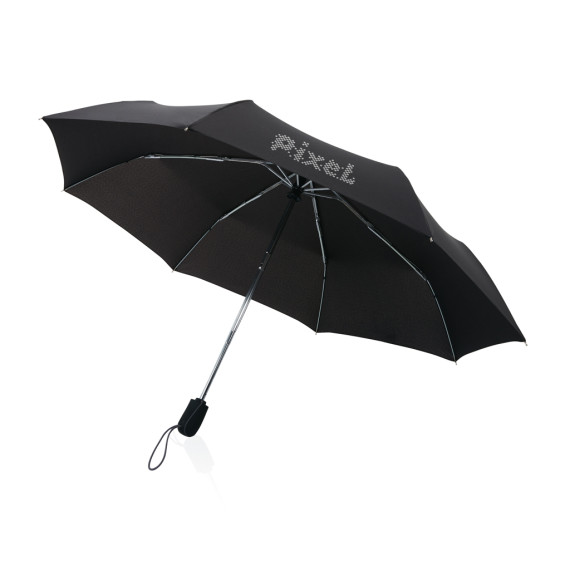 Parapluie publicitaire automatique 21" Swiss Peak AWARE™ Traveller