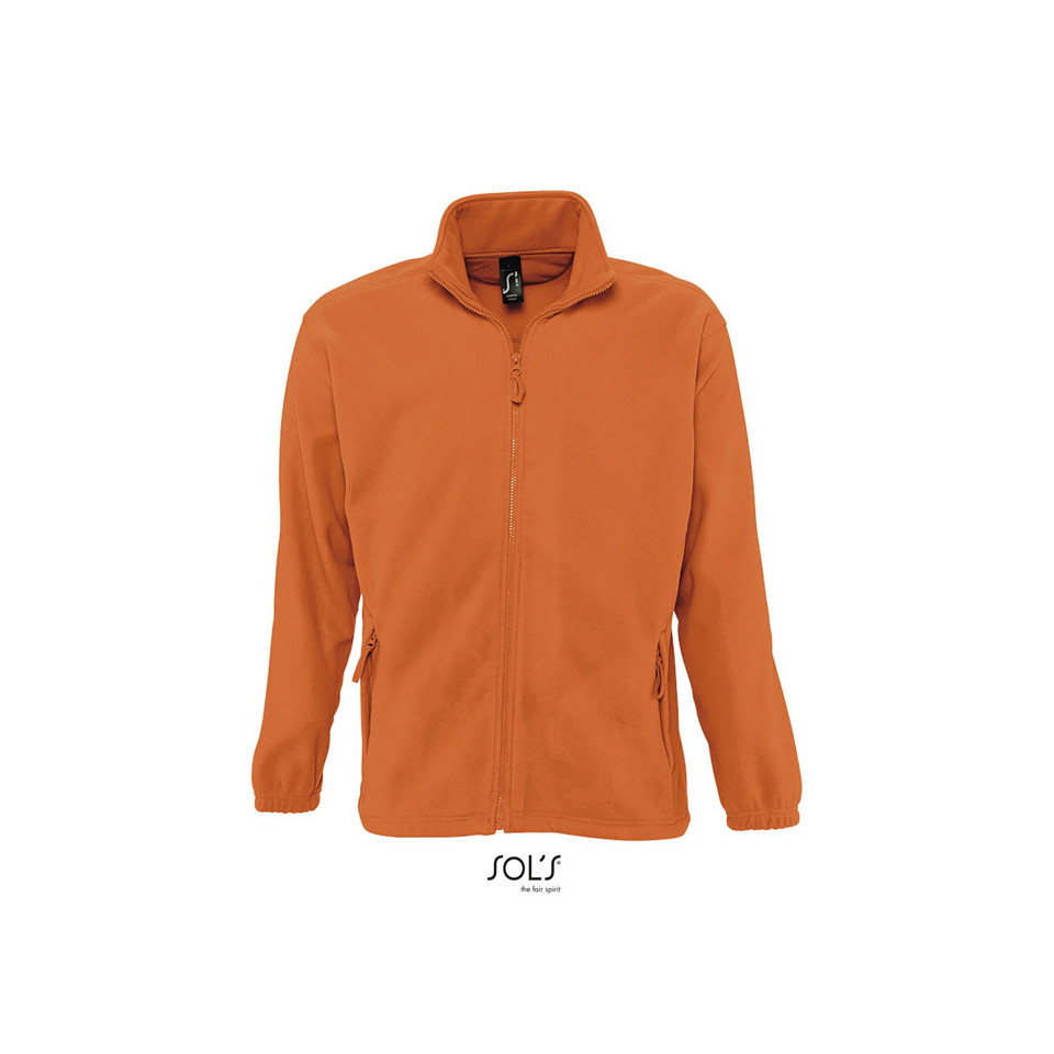 Veste personnalisable polaire Homme fermeture éclair SOL’S 300g/m²