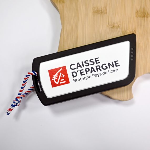 Batterie pour smartphone publicitaire fabriquée en France