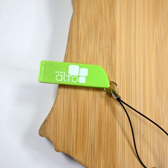 Clé USB publicitaire biodégradable fabriquée en France KeyPop Green Desk