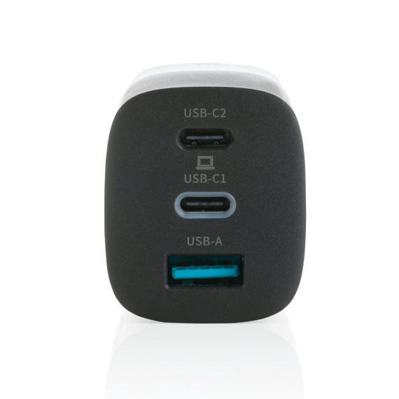 Chargeur publicitaire mural USB 3 ports PD ultra-rapide Philips 65 W