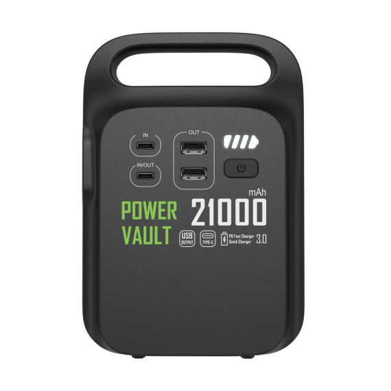 Station publicitaire électrique 21000mAh en plastique RCS Power Vault