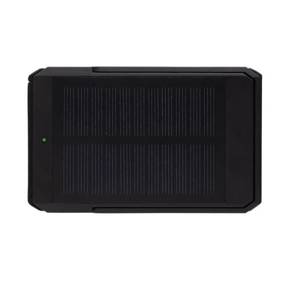 Powerbank publicitaire solaire 5000 mAh et 10W en plastique RCS Skywave