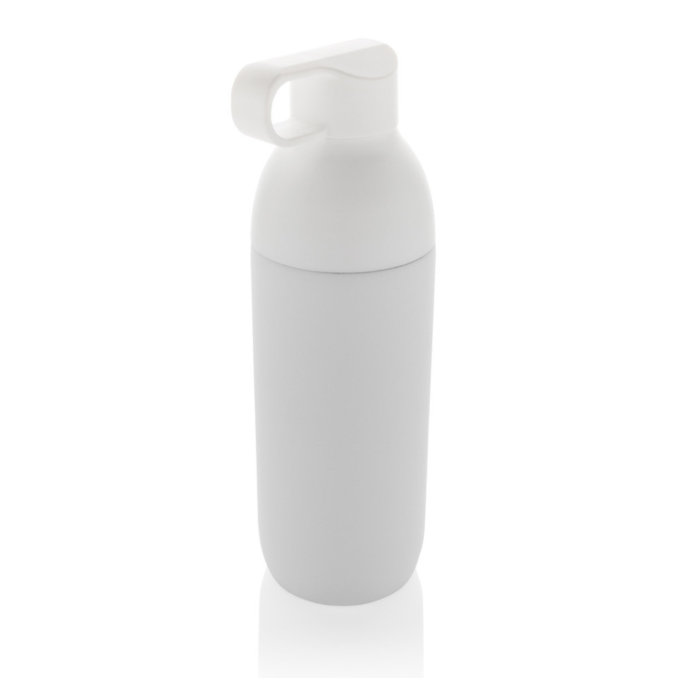 Bouteille publicitaire iso 540ml en acier inoxydable recyclé Flow RCS