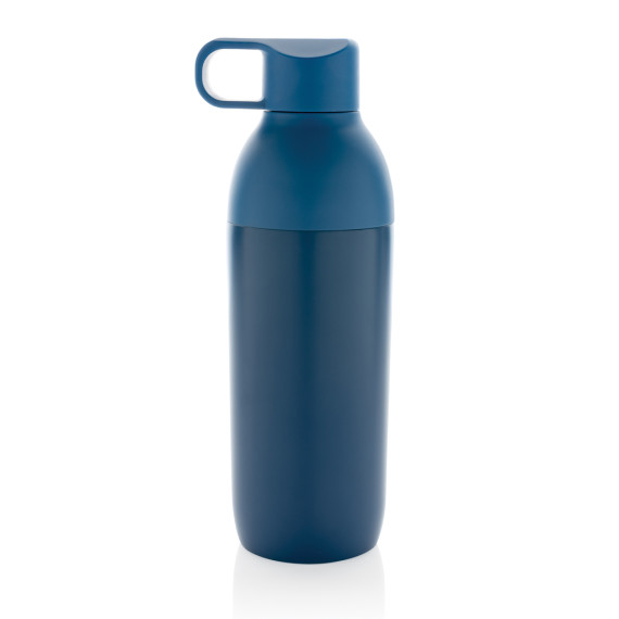 Bouteille publicitaire iso 540ml en acier inoxydable recyclé Flow RCS