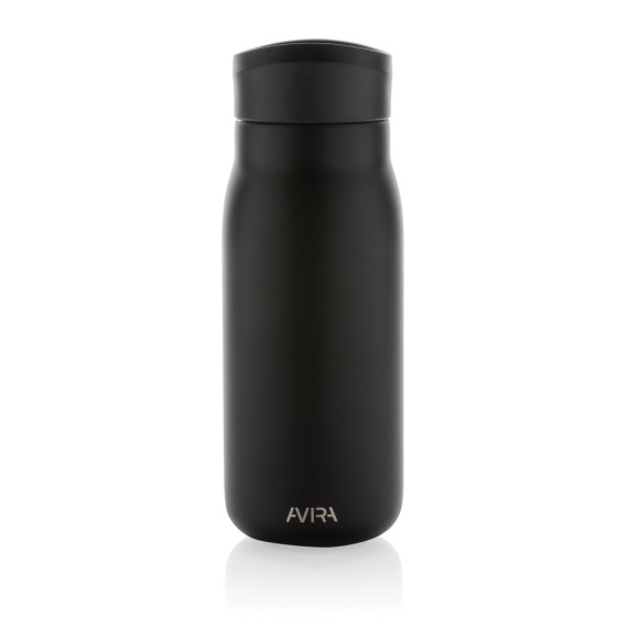 Mini bouteille publicitaire de voyage 150ml en acier RCS Avira Ain