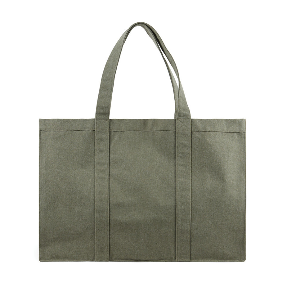 Grand tote bag publicitaire en toile recyclée AWARE™ Hilo VINGA