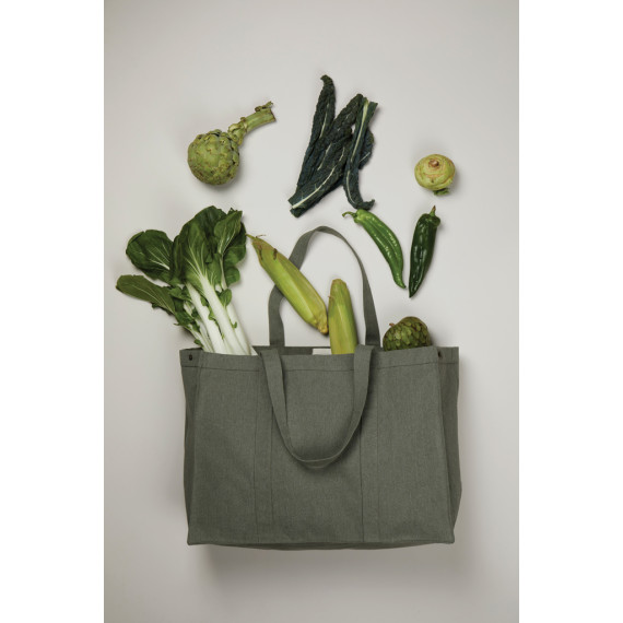 Grand tote bag publicitaire en toile recyclée AWARE™ Hilo VINGA