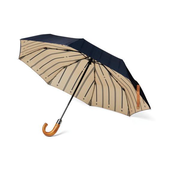 Parapluie publicitaire 21" automatique en rPET 190T AWARE™ VINGA