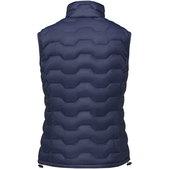 Bodywarmer publicitaire duvet isotherme Epidote recyclé certifié GRS pour femme