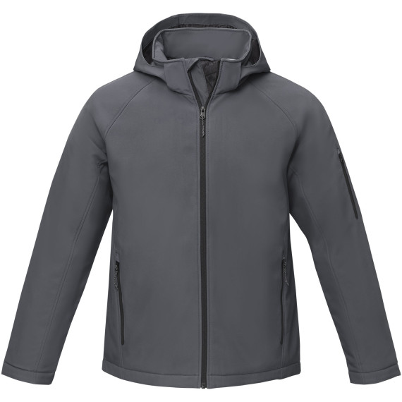 Veste publicitaire softshell Notus matelassée pour homme