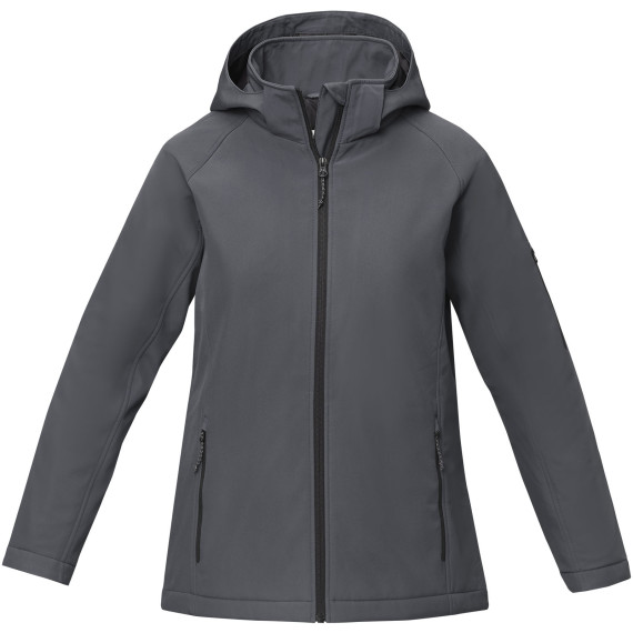 Veste publicitaire softshell Notus matelassée pour femme