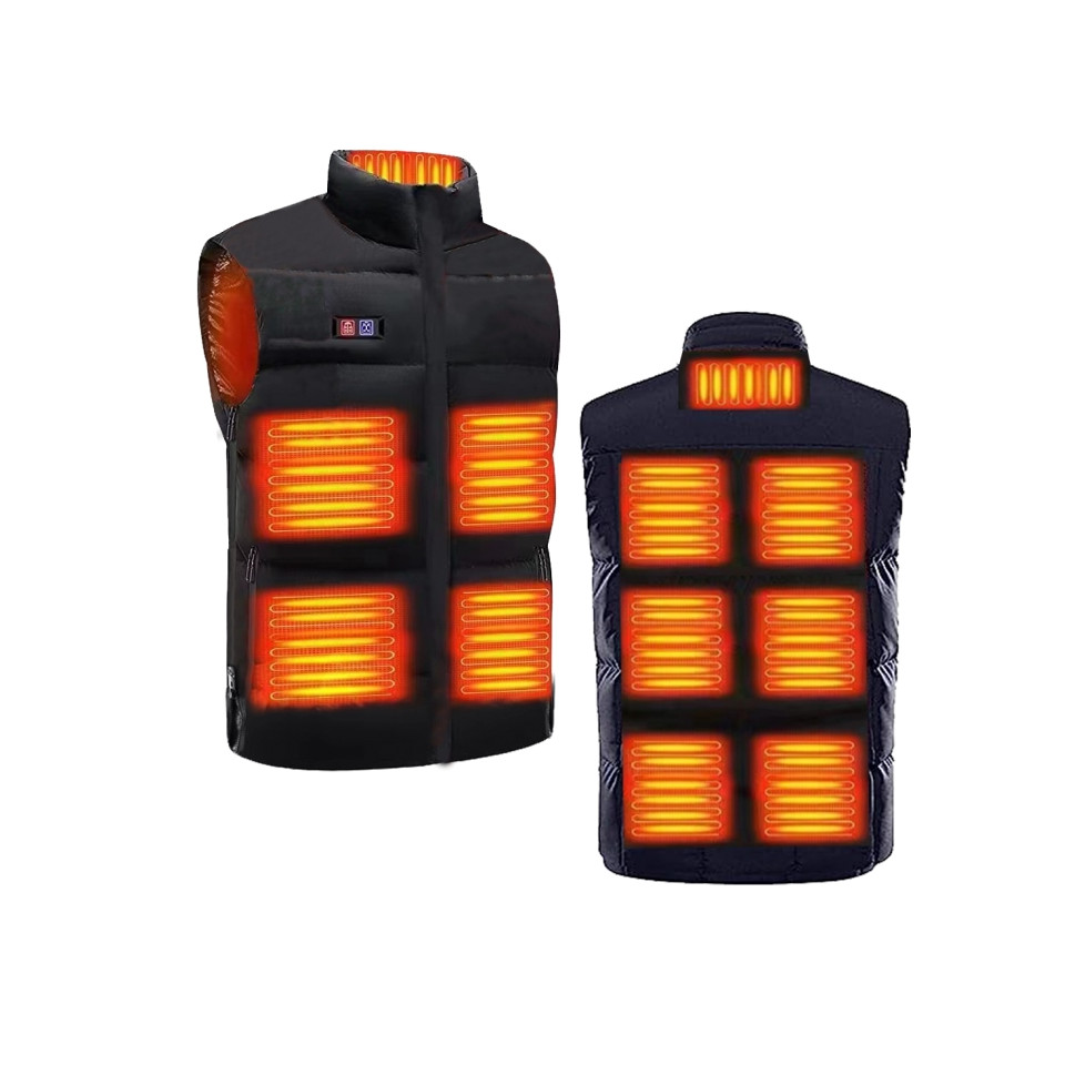 Bodywarmer chauffant pesonnalisé 