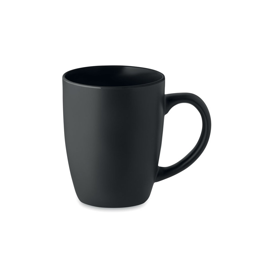 Mug en céramique noire personnalisé 290 ml